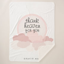 Thank Heaven for You | Pink and Neutral Clouds