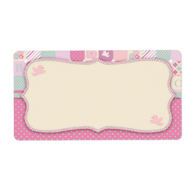 Thank Heaven Girl Name Tag (Front)