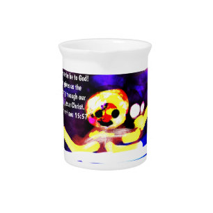 thank jesus  beverage pitcher