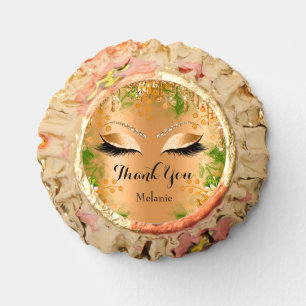 Thank Lashes Floral Drip Sweet 16th Bridal Shower Reese's Peanut Butter Cups