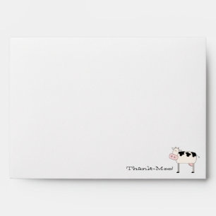 Thank-Moo! Customized Envelope