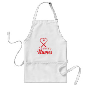 Thank Nurses Adult Apron