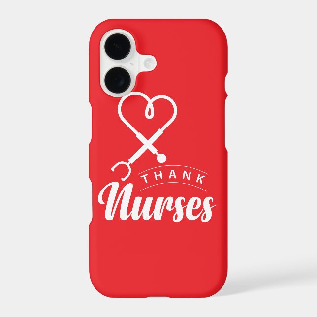Thank Nurses Iphone Case (Back)