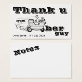 Thank U - from Uber Guy (Front & Back)