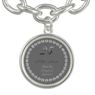 Thank You 25th Anniversary 2021 Employee Work Bracelet