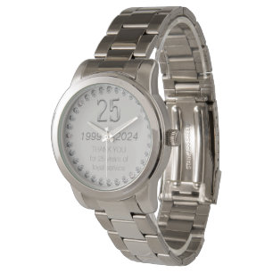 Thank You 25th Anniversary Employee Work Watch