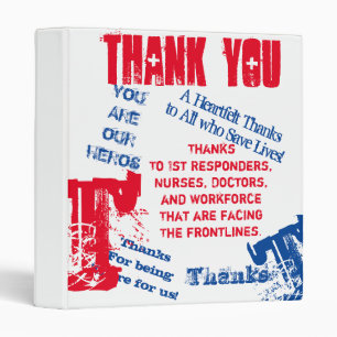 THANK YOU 3 RING BINDER