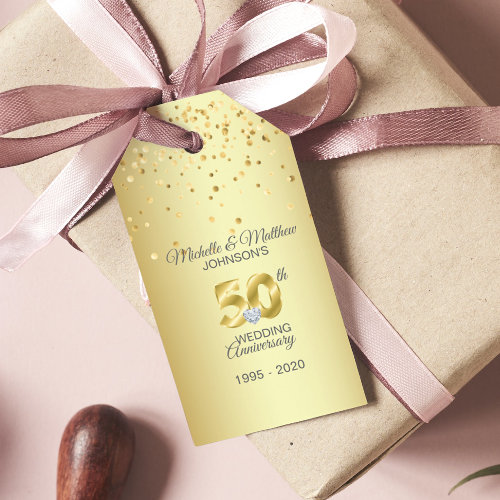 Thank You 50th Year Golden Wedding Anniversary