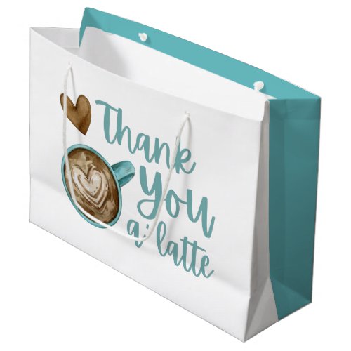 Thank You A Latte Gift Bag