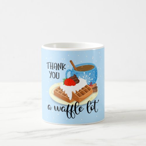 thank you a waffle lot teacher volunteer gift  coffee mug