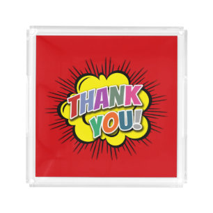 Thank You Acrylic Tray