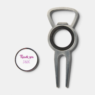 Thank you add couple name initial letter PURPLE PI Divot Tool