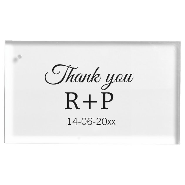 Initial place card holders hotsell