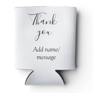 Thank you add name message simple stylish calligra can cooler