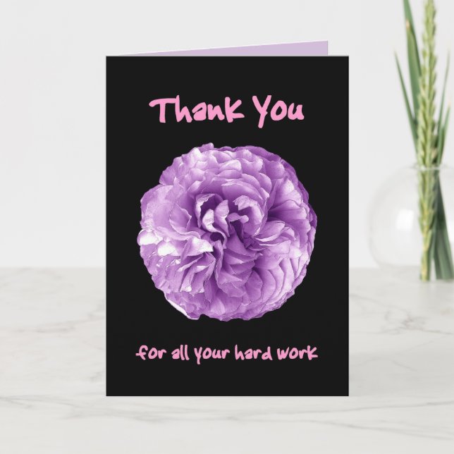 THANK YOU Admin Professionals Day PURPLE (Front)