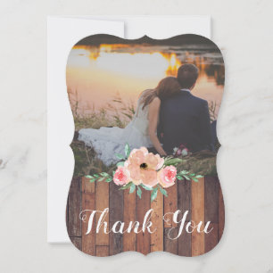 Thank You After Wedding Card