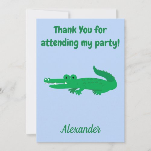 Thank You Alligator