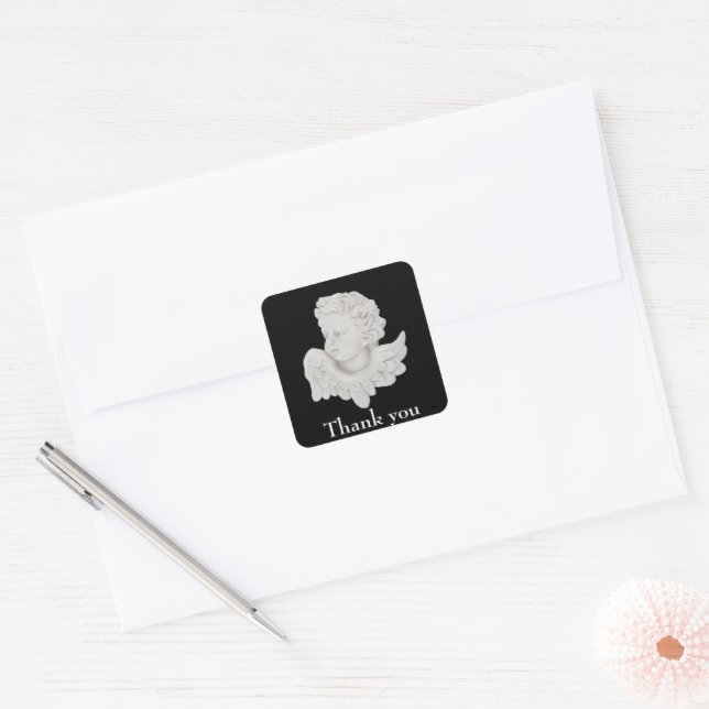 Thank you Angel appreciation sticker (Envelope)