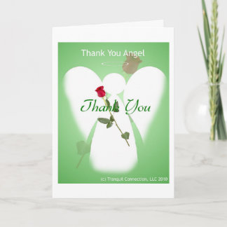 Thank you Angel Card