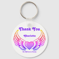 Thank You Angel Wings Personalized