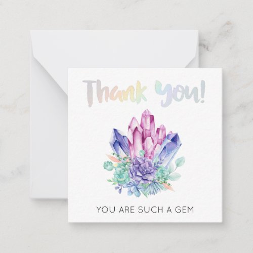   THANK YOU AP62 Kindness Mini Note Card