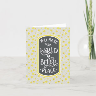 Thank You Appreciation Card