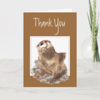 Thank You, Appreciation, Cute River Otter, Animal