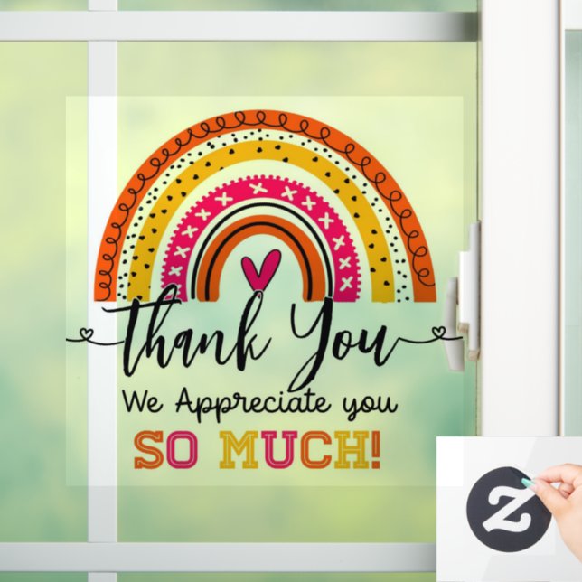  Thank you appreciation sign customers (Home)