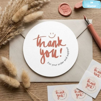 ' Thank you 'appreciation sticker