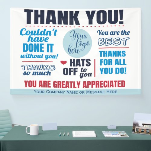 Thank You Appreciation Volunteer Staff Banner