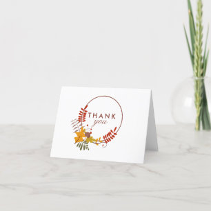 THANK YOU   Autumn Floral