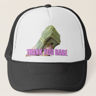 Thank you Babe with MONEY Trucker Hat