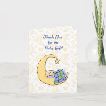 Thank You Baby Gift Card by StarStock at Zazzle