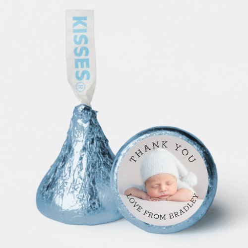 Thank You Baby Newborn Baby Shower Script Classic  Hersheys Kisses