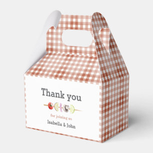 Thank You Baby Q Baby Shower  Favor Boxes