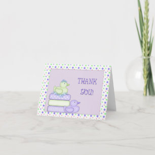 Thank You Baby Shower Ducks