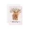 Thank you Baby Shower Highland Cow Pink 