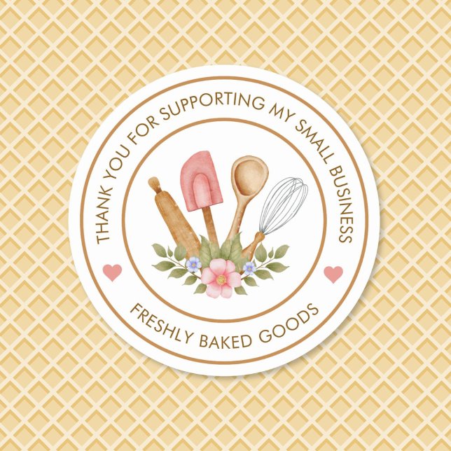 Thank You Bakery Sticker (Creator Uploaded)