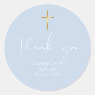 Thank you Baptism Sticker