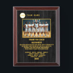 Thank You Basketball Coach, Custom Photo & Names Award Plaque<br><div class="desc">A personalized Basketball with the coach and players' names, along with their custom pictures, can serve as a memorable and unique memento for a team. This thoughtful gesture fosters a sense of unity, pride, and camaraderie among team members, while also providing a tangible reminder of their shared experiences and achievements...</div>