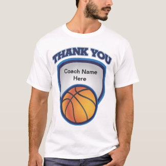 Thank you Basketball Logo T-Shirt