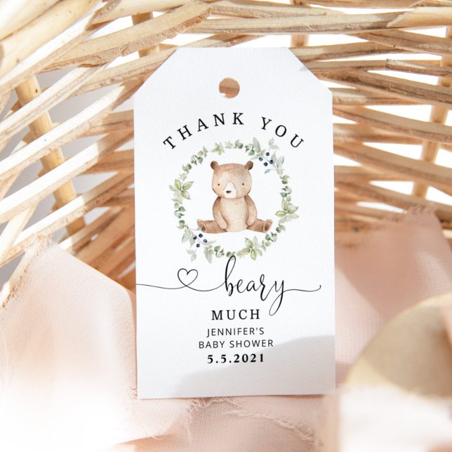 Thank you beary much favor tag (Creator Uploaded)