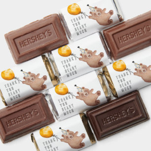 Thank You Beary Much Favor Tag Teddy Bear Birthday