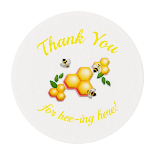 Thank you Bee Edible Frosting Rounds