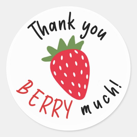 thank-you-berry-much-classic-round-sticker-zazzle