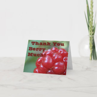 Thank You Berry Much! - Say it With a Big Very