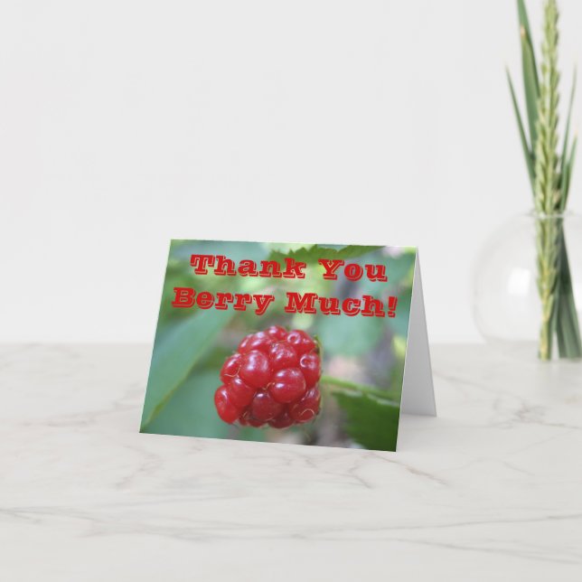 Thank You Berry Much! - Say it With a Very (Front)