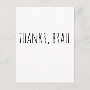 Thank You Best Man Groomsman Card