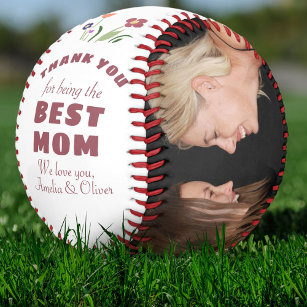 Happy Mother's Day Baseball, Zazzle