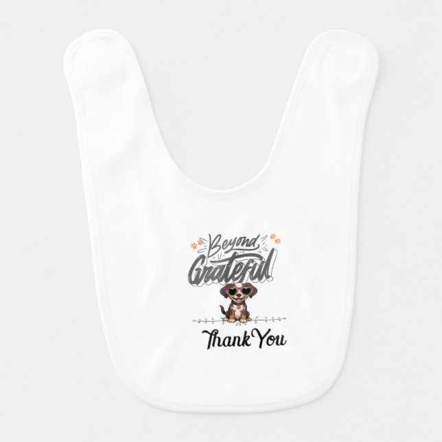 Thank You Bib (Front)